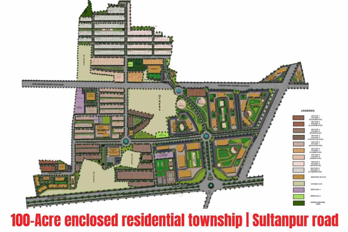 LDA plots in sultanpur road