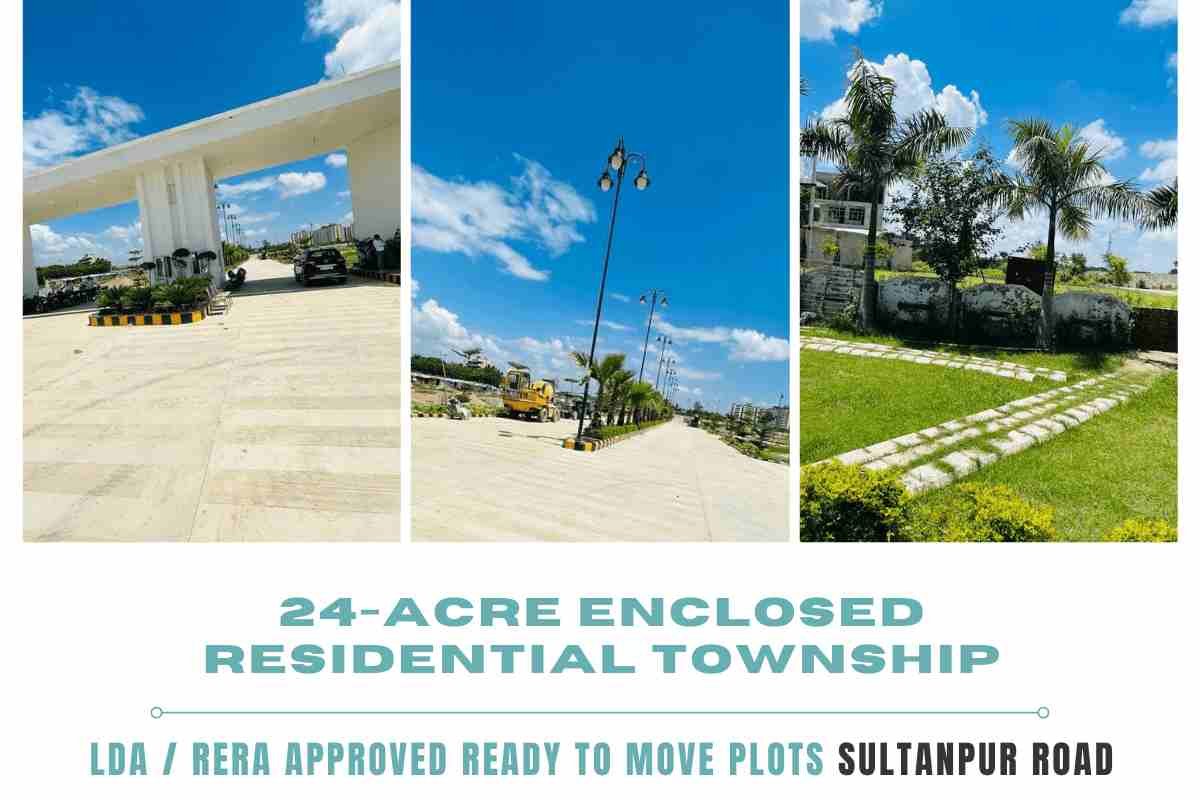 ready to move plots in sultanpur road